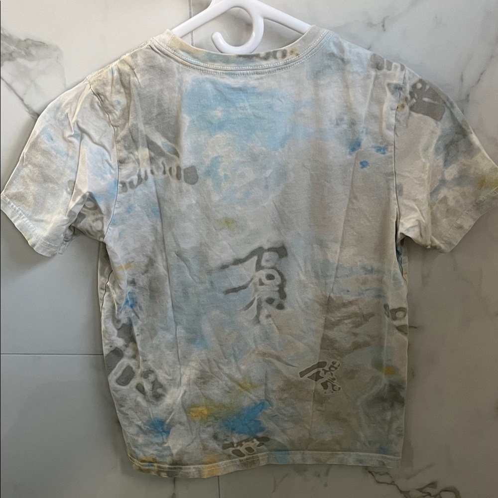 Adidas Kids T-Shirt - Blue, Gray, and Yellow - Picture 4 of 5